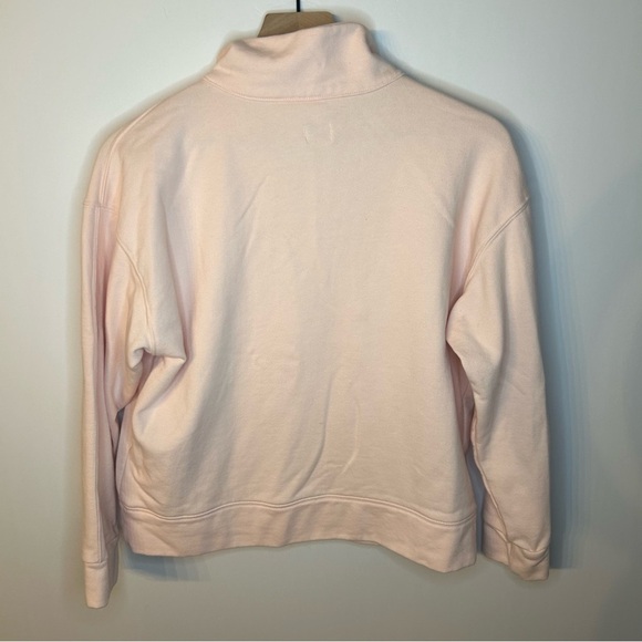 A New Day Light Pink Quarter Zip Sweatshirt, Size Small - Picture 8 of 10